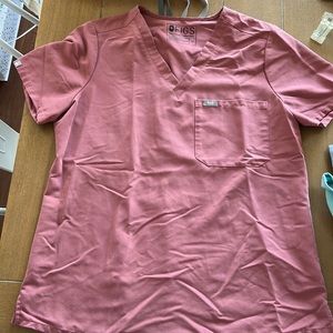 Figs mauve scrub pants. Excellent condition, no stains